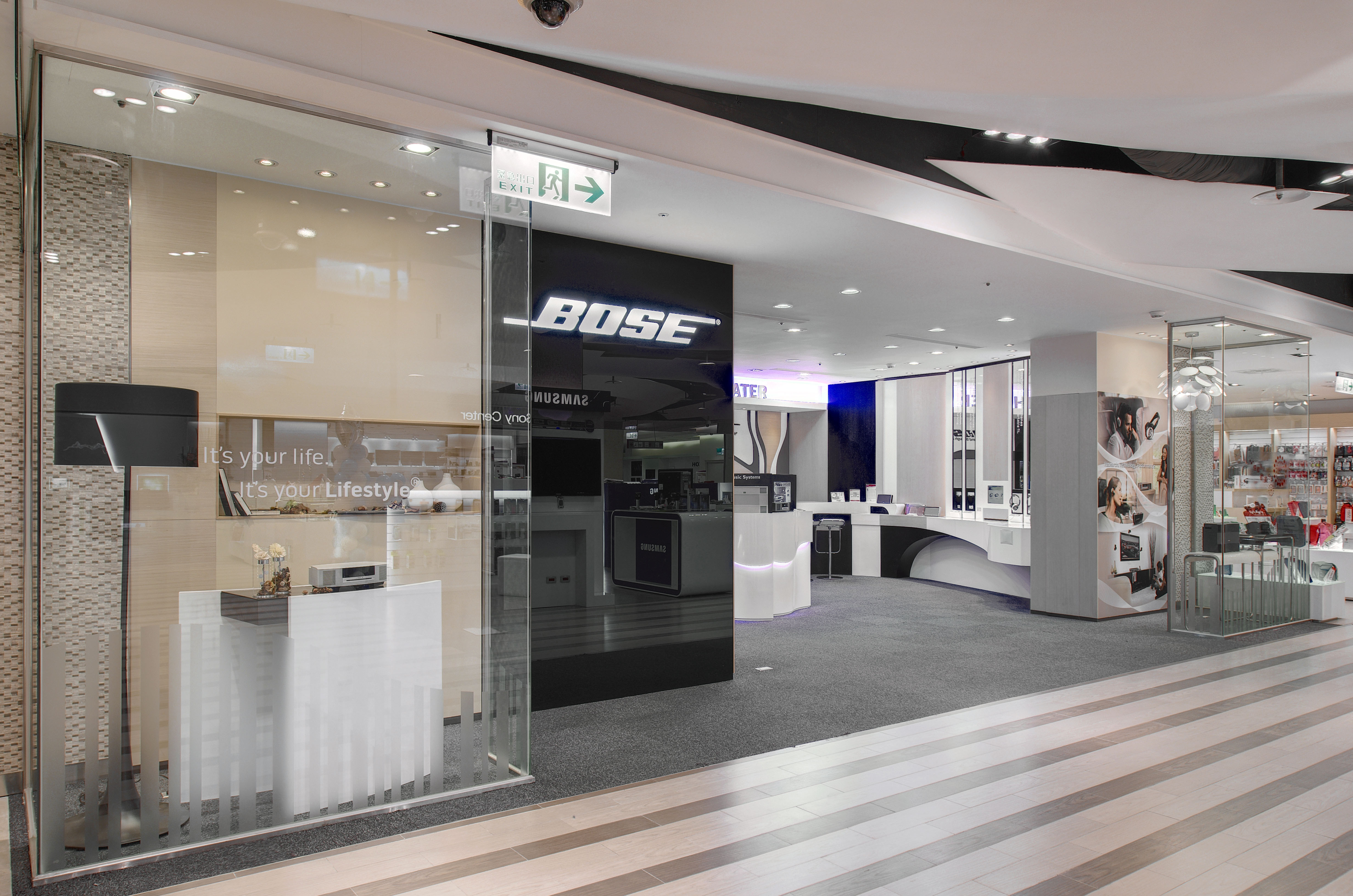 首度進駐中台灣的Bose音響專門店，於元月05日正式在剛